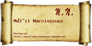 Mözl Narcisszusz névjegykártya